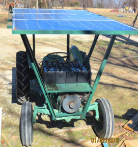 Our Solar-Powered Tractor Image